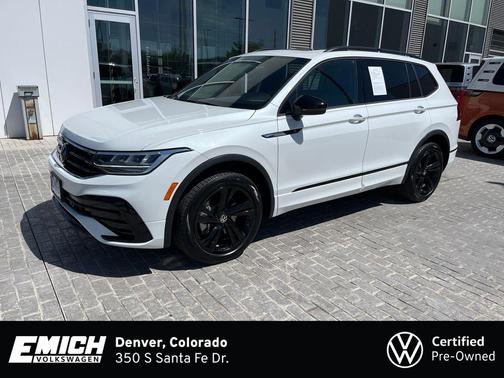Opal White 2024 Volkswagen Tiguan 2.0T SE R-Line Black 4MOTION