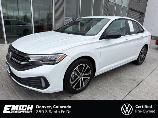 Pure White 2024 Volkswagen Jetta 1.5T Sport