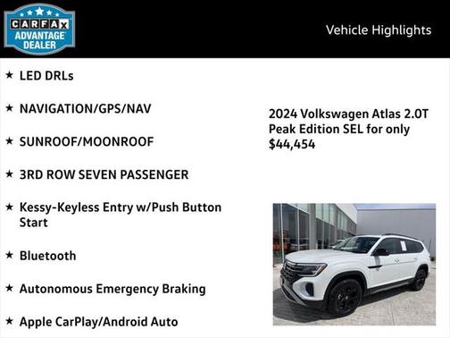 2024 Volkswagen Atlas 2.0T SEL