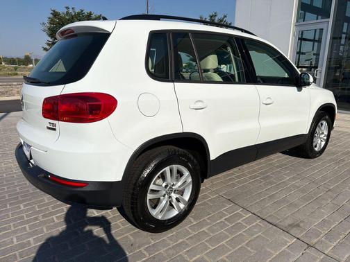 Pure White 2017 Volkswagen Tiguan 2.0T S 4MOTION