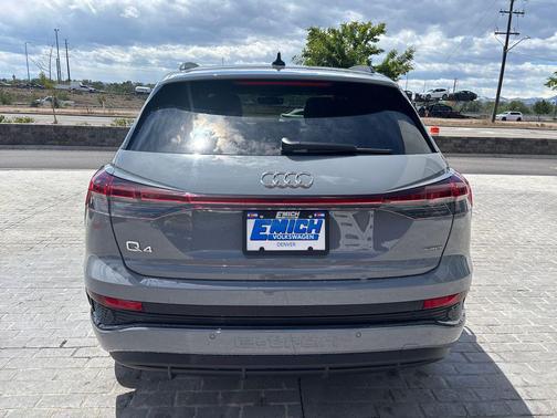Pebble Gray 2025 Audi Q4 e-tron Prestige 55 quattro
