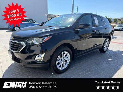 Mosaic Black Metallic 2020 Chevrolet Equinox 1LT