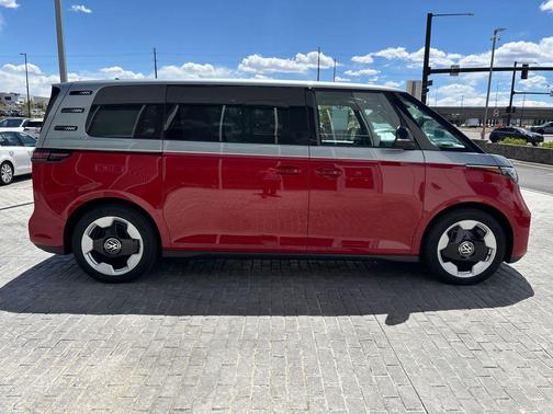 Cherry Red 2025 Volkswagen ID. Buzz Pro S Plus with 4MOTION