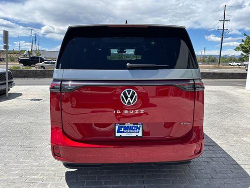 Cherry Red 2025 Volkswagen ID. Buzz Pro S Plus with 4MOTION
