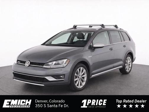 Platinum Gray Metallic 2019 Volkswagen Golf Alltrack TSI SE