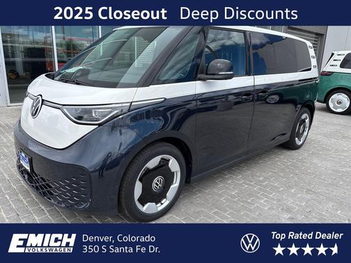 Blue 2025 Volkswagen ID. Buzz Pro S Plus with 4MOTION
