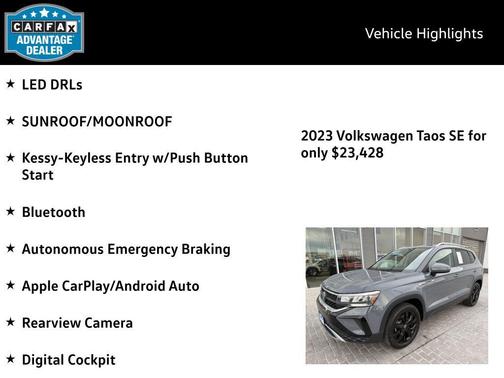 2023 Volkswagen Taos 1.5T SE