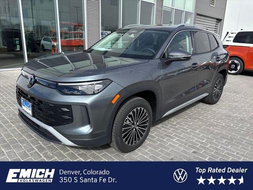 platinum gray metallic 2026 Volkswagen Tiguan 2.0T S 4MOTION