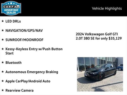 2024 Volkswagen Golf GTI 1.4T TSI