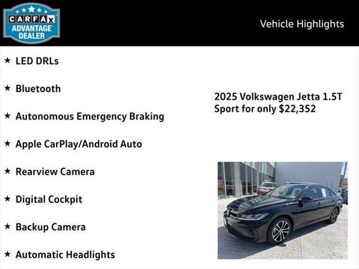 2025 Volkswagen Jetta 1.5T Sport