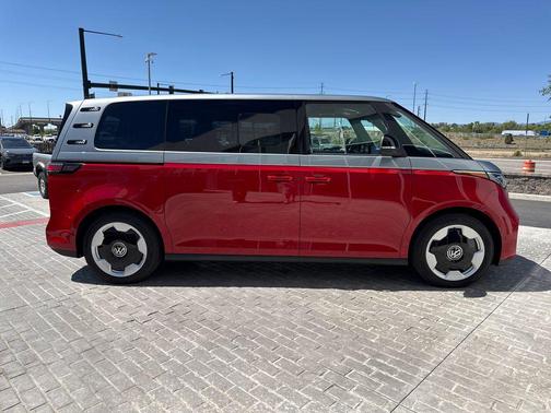 Cherry Red 2025 Volkswagen ID. Buzz Pro S Plus with 4MOTION