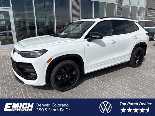 opal white pearl 2026 Volkswagen Tiguan 2.0T SE R-Line Black 4MOTION SUV