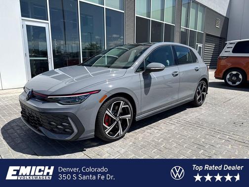 Moonstone Gray 2026 Volkswagen Golf GTI 2.0T SE DSG
