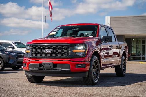 RAPID RED MET TINTED CC 2025 Ford F-150 STX