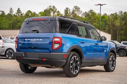 ATLAS BLUE METALLIC 2024 Ford Bronco Sport OUTER BANKS