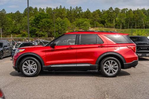 RAPID RED MET TINTED CC 2023 Ford Explorer XLT