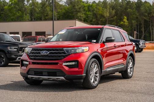 RAPID RED MET TINTED CC 2023 Ford Explorer XLT
