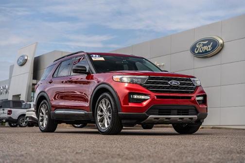 RAPID RED MET TINTED CC 2023 Ford Explorer XLT