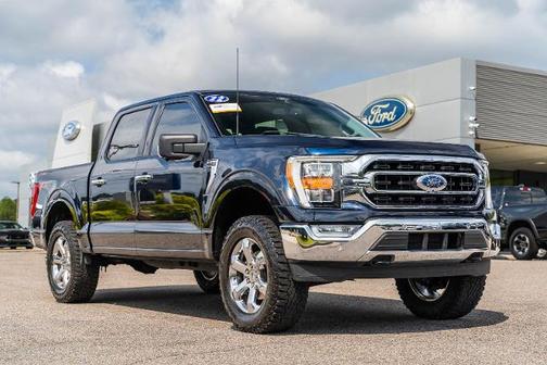 ANTIMATTER BLUE METALLIC 2022 Ford F-150 XLT