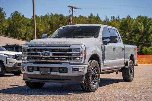 GLACIER GRAY 2024 Ford F-250 PLATINUM