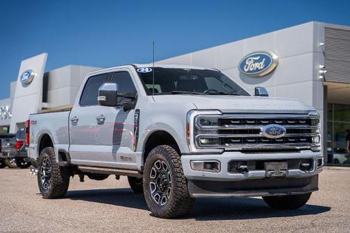 GLACIER GRAY 2024 Ford F-250 PLATINUM
