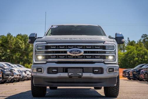 GLACIER GRAY 2024 Ford F-250 PLATINUM