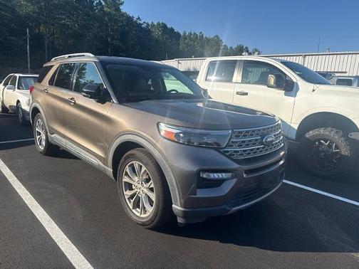 STONE GRAY METALLIC 2021 Ford Explorer LIMITED