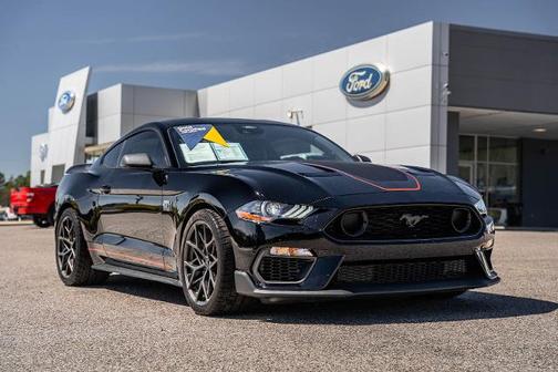 SHADOW BLACK 2022 Ford Mustang MACH 1