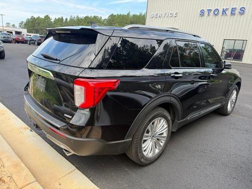AGATE BLACK METALLIC 2021 Ford Explorer LIMITED