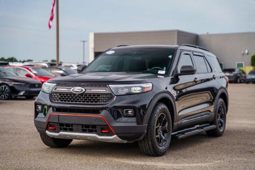AGATE BLACK METALLIC 2023 Ford Explorer TIMBERLINE