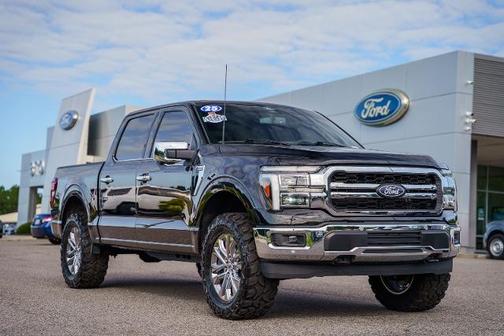 AGATE BLACK METALLIC 2025 Ford F-150 LARIAT