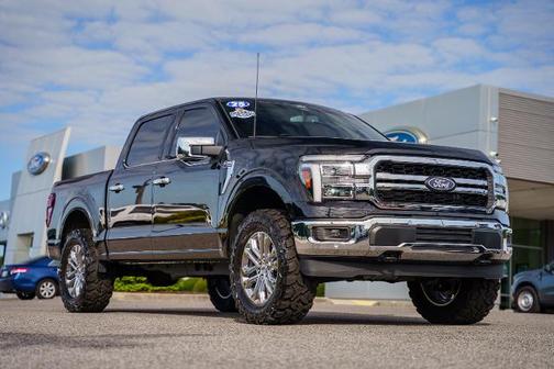 AGATE BLACK METALLIC 2025 Ford F-150 LARIAT