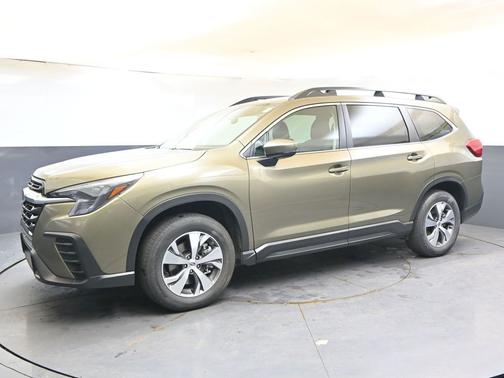 Autumn Green Metallic Crystal Black Silica 2025 Subaru Ascent Premium 7-Passenger