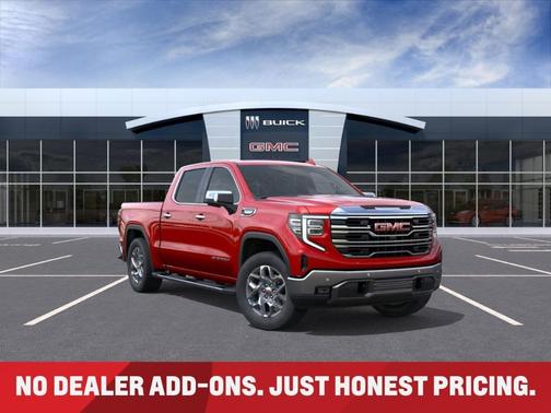Volcanic Red 2026 GMC Sierra 1500 SLT