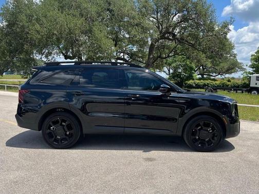 Ebony Black 2025 Kia Sorento SX Prestige