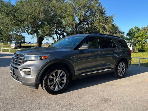 Carbonized Gray Metallic 2022 Ford Explorer XLT