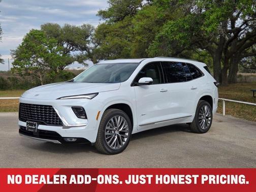 White Tri-Coat 2026 Buick Enclave Avenir