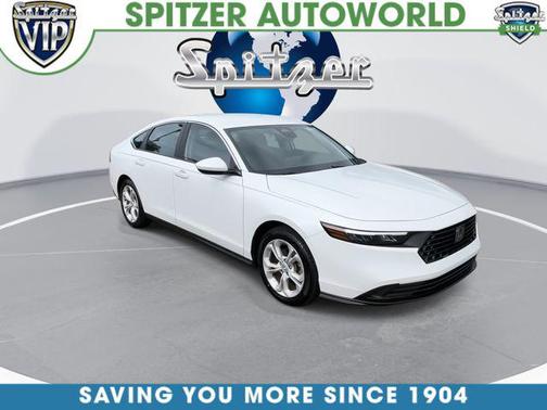Platinum White Pearl 2024 Honda Accord LX 1.5T