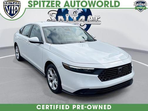 Platinum White Pearl 2024 Honda Accord LX 1.5T