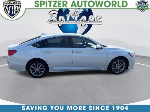 Platinum White Pearl 2022 Honda Accord LX 1.5T