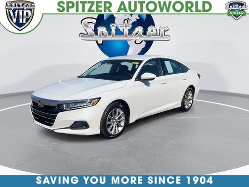 Platinum White Pearl 2022 Honda Accord LX 1.5T