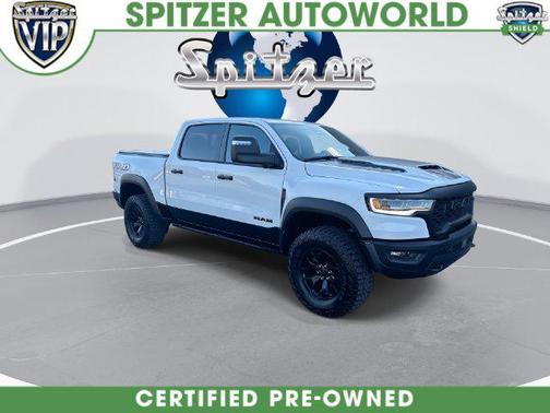 Bright White Clearcoat 2026 RAM 1500 RHO Crew Cab 4x4 5'7' Box
