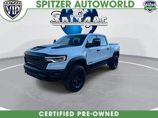 Bright White Clearcoat 2026 RAM 1500 RHO Crew Cab 4x4 5'7' Box