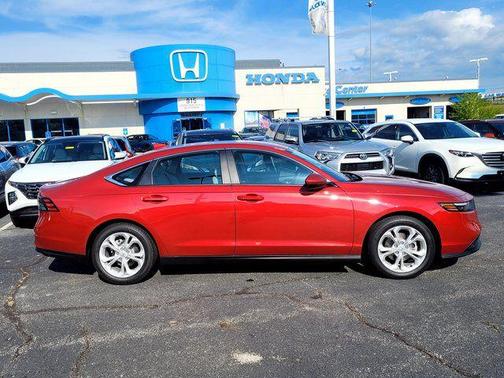 Radiant Red Metallic 2025 Honda Accord LX 1.5T