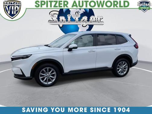 Platinum White Pearl 2023 Honda CR-V EX-L