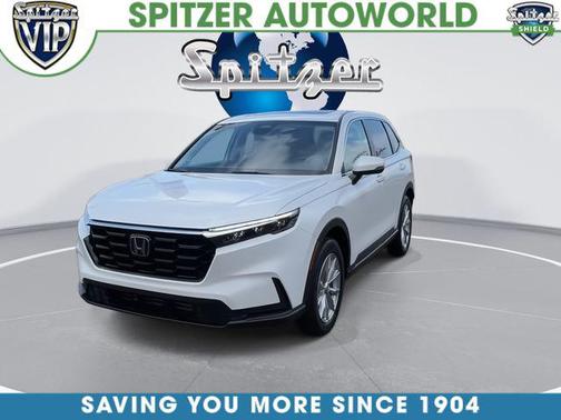 Platinum White Pearl 2023 Honda CR-V EX-L