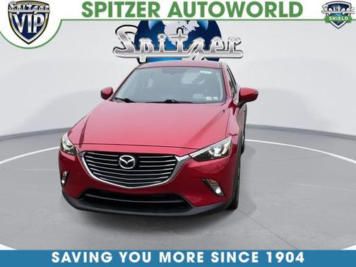 Soul Red Metallic 2017 Mazda CX-3 Grand Touring