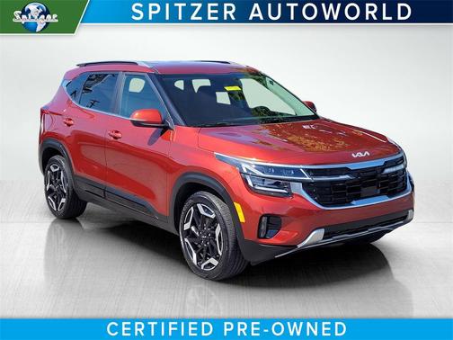 Mars Orange 2024 Kia Seltos SX Turbo