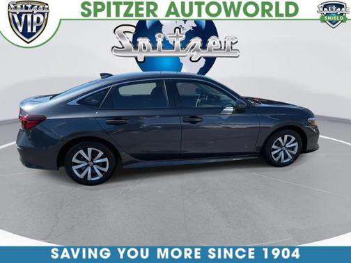 Meteorite Gray Metallic 2026 Honda Civic LX