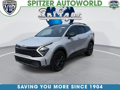 Wolf Gray 2025 Kia Sportage X-Line